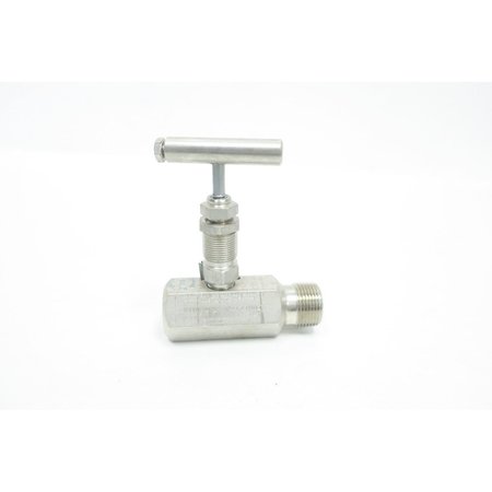 ANDERSON GREENWOOD 12In X 34In Manual Npt Stainless 6000Psi Needle Valve H7HIS-46Q 024077004